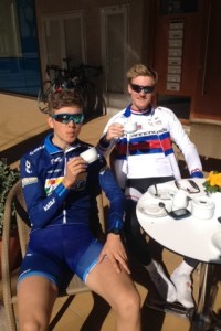 Odd har egen café pose