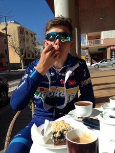 Odd er som alle andre syklsiter glad i en god kake