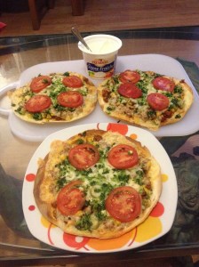 Litt middagskos til meg selv