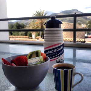 Frokostene nytes også med en herlig utsikt