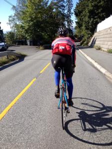 Avsluttet treningen med Tarjei Bø, morsomt å få et innblikk i en annen idrett på et så høyt nivå.