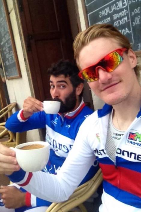 Meg og min kompis, altså han jeg leier hos her nede:)