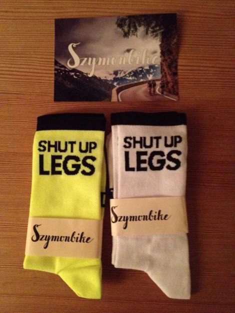 Et par Shut Up Legs sokker fra SZYMON BIKE