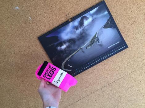 Har også fått årets kalender av Szymon + sokker, dette setter jeg pris på.