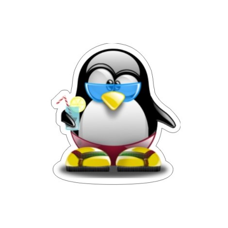 beach-tux-linux-penguin