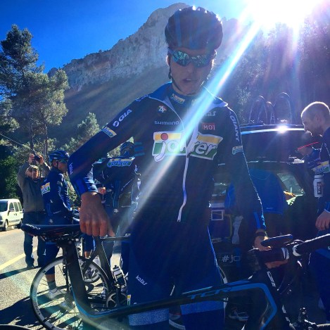 Super Odd, alltid hyggelig å møte han på sykkelsetet, koselig å møte en man har delt veldig mange timer på sykkelen sammen med. Han blir sterk i år:)