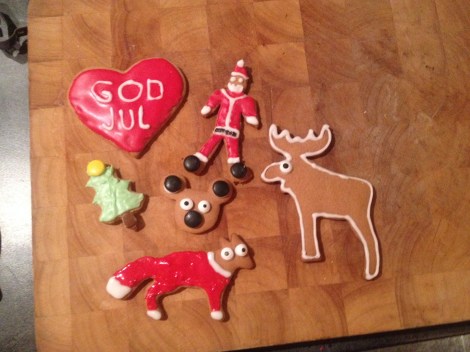 Jeg har også gjort unna litt julebakst