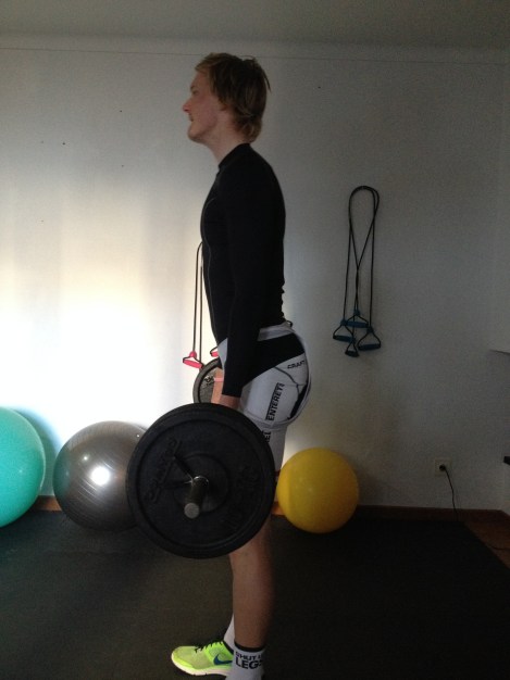 Vi kjører også styrke 2 ganger i uken