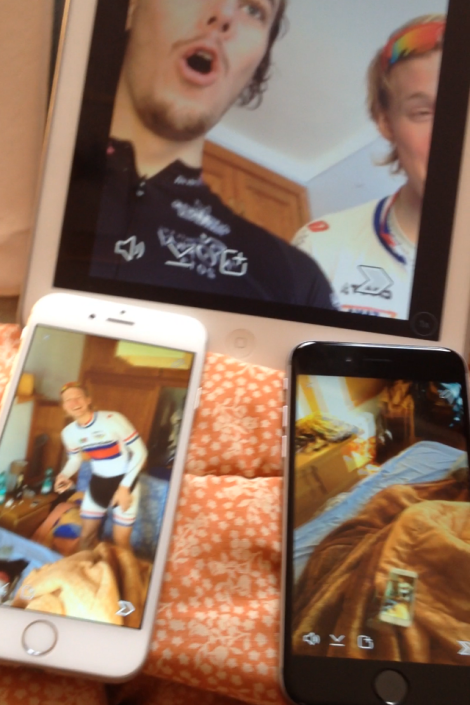 Denne 3 in 1 snappen laget av meg og Sivert går av med seieren i første uke.