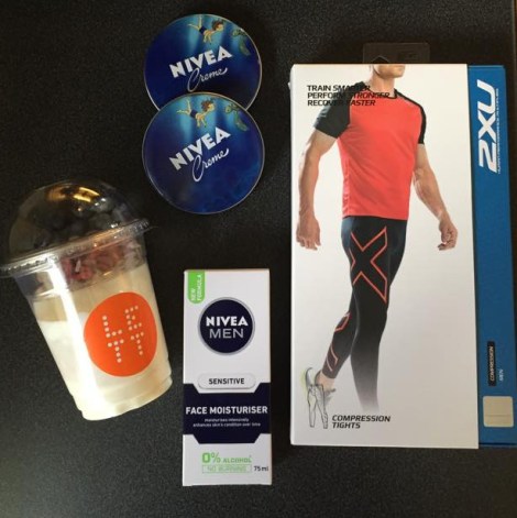 Vi fikk også med oss en goodiebag med litt småting oppi, dette kommer godt med:)