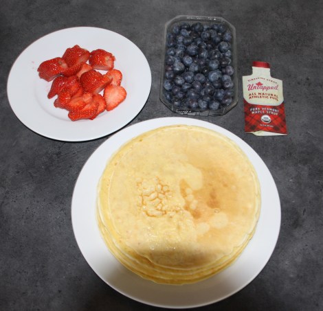 Mamma har også laget pannekaker i dag :) Jeg fikk også sneket inn litt Untapped der også :)