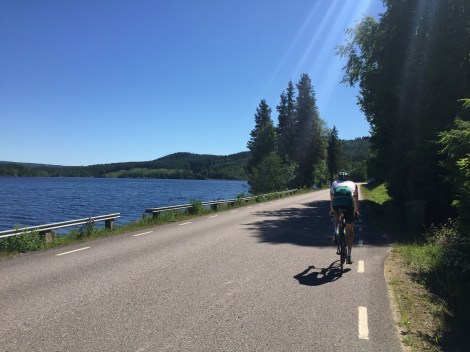 jeg har som sagt kommer godt i gang med trening, men enn så lenge kun rolige langturer. Det går heldigvis fint med godt selskap i vakker natur.