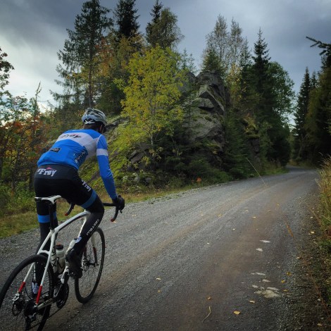 På turene har jeg også hatt fantastisk selskap, her med Halvor AKA kongen av marka...Anbefaler han som guide!