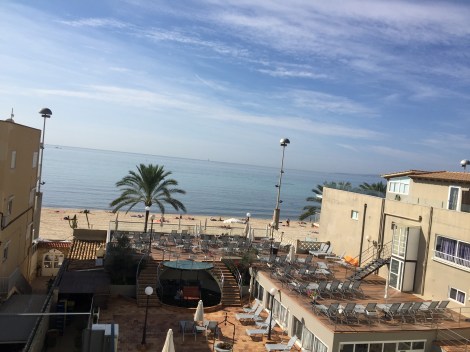 Dette er utsikten jeg våket opp til de fleste dagene, selv om det var tungt å stå opp tidlig gjorde dette synet det litt enklere.