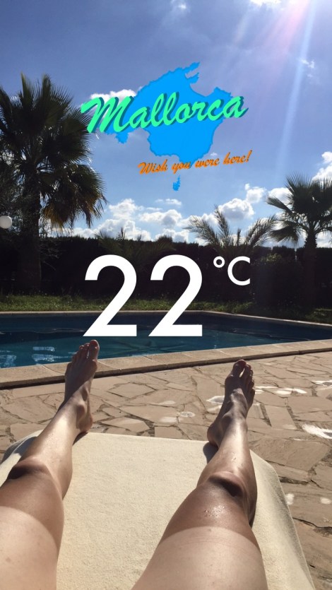 I morgen venter hviledagen på oss, det er meldt strålende sol, så situasjoner som dette kan oppstå igjen.