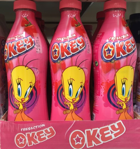 Væske er viktig å få i seg her nede i varmen, hvem kan vel si nei til dette?