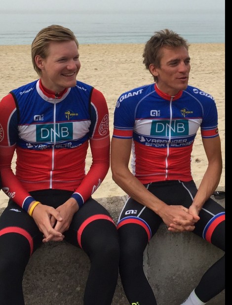 Sykkelnorges dream team, denne duoen vil lage mye show i 2016:) Vi lover å oppføre oss litt, men bare litt:)